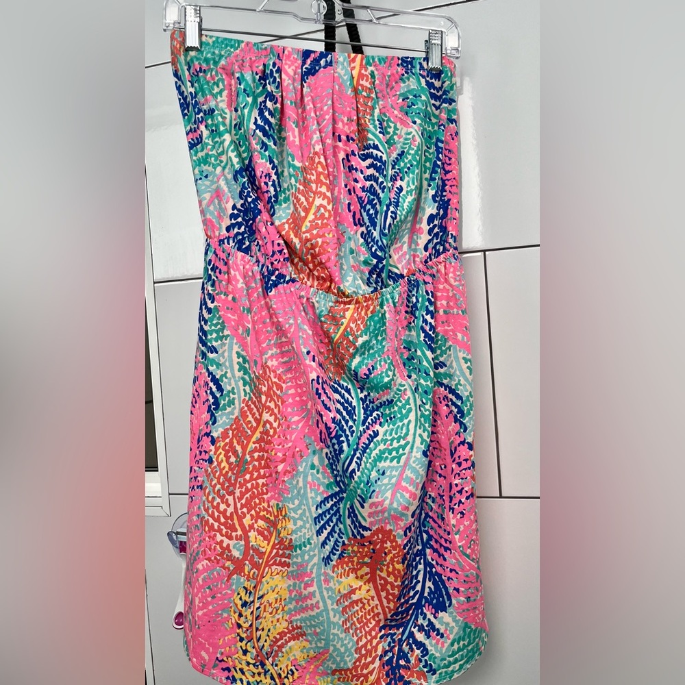 Lily Pulitzer strapless dress